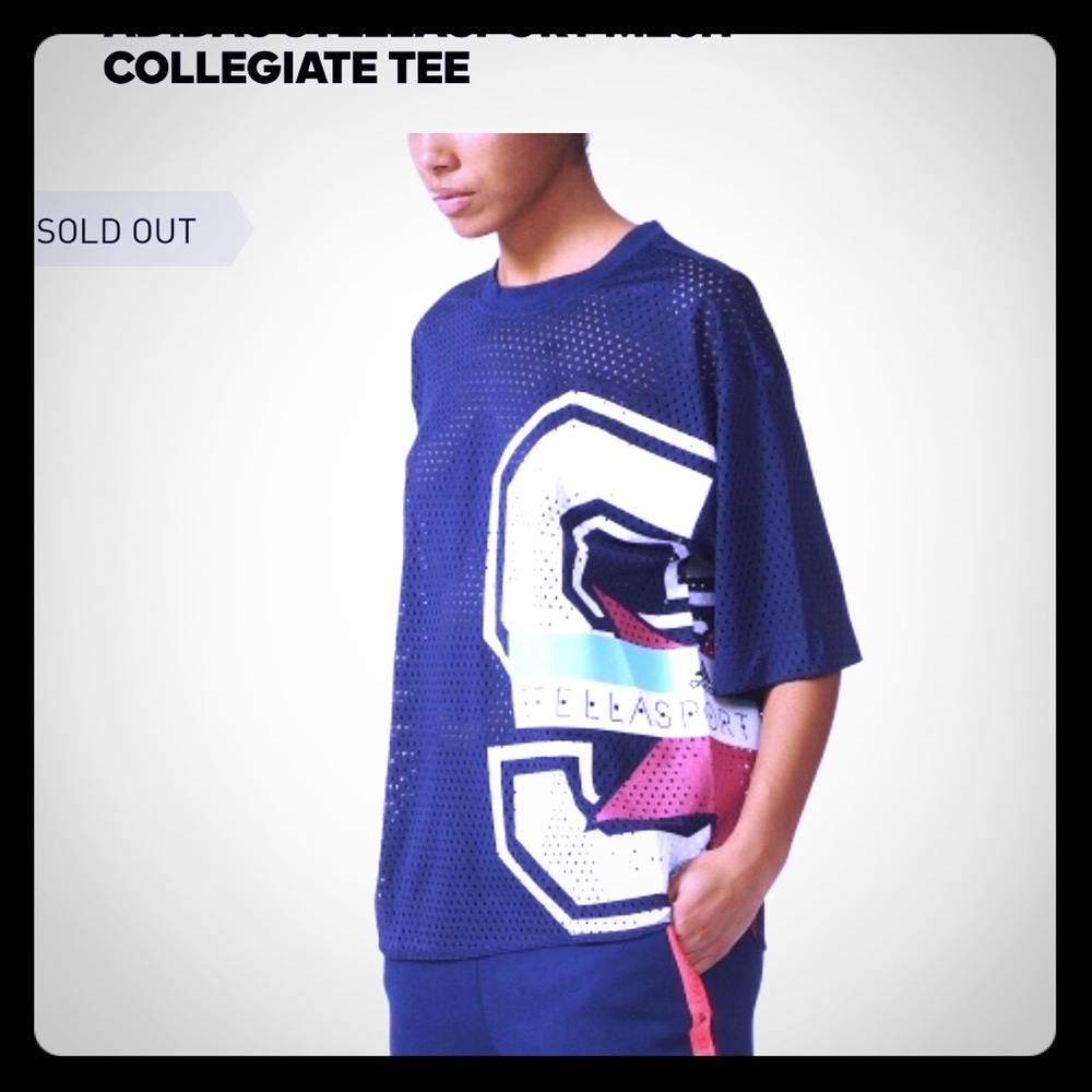 Adidas Stella McCartney Stella Sport Mesh Tee